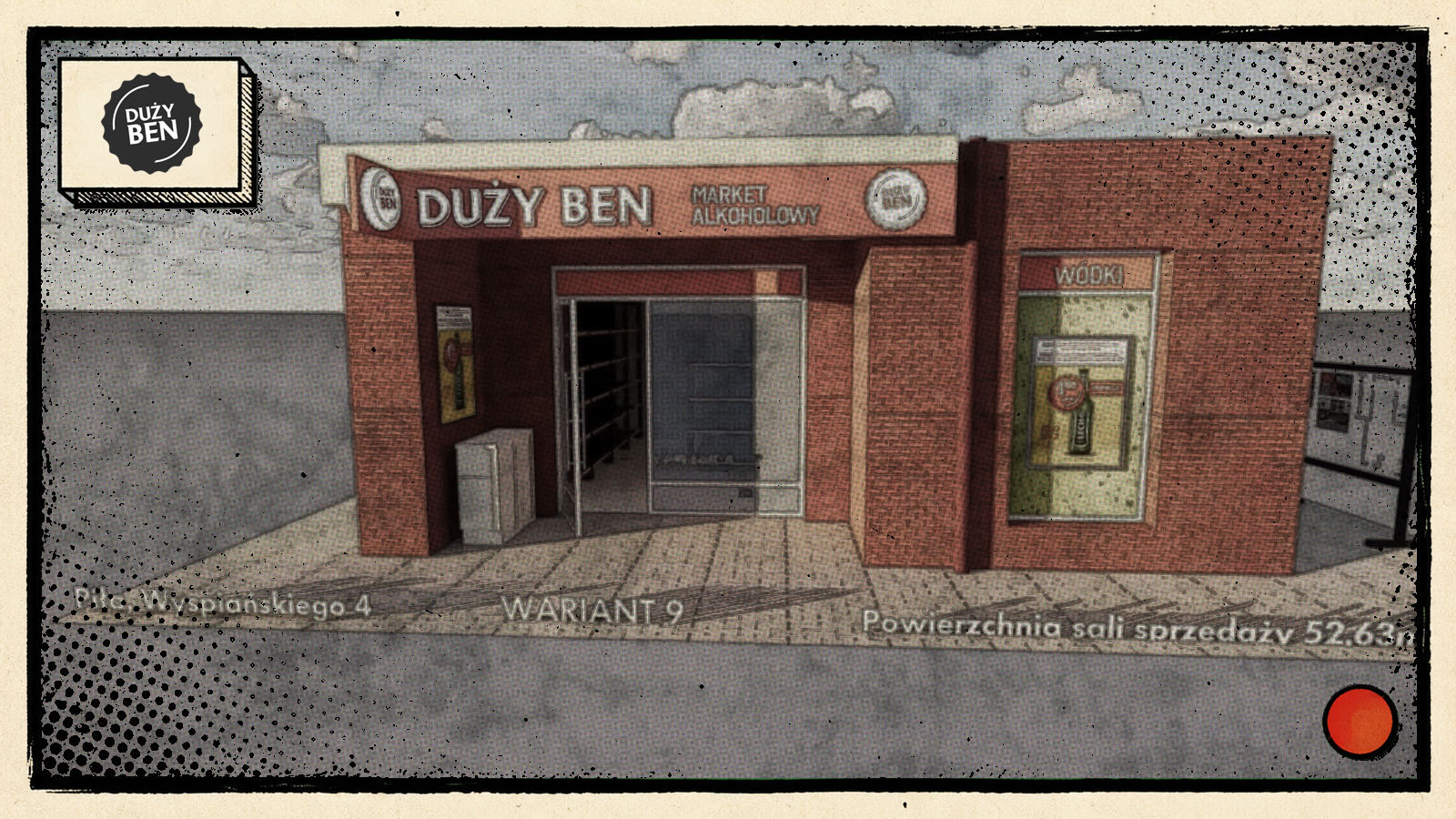 Duży Ben — wizualizacje 3D nowych sklepów